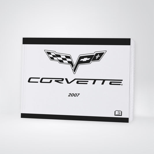 2007 Chevrolet Corvette Manuel du propriétaire | Anglais