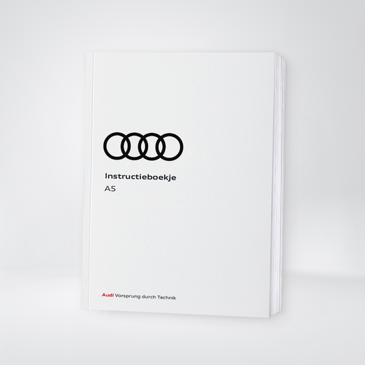 2020-2022 Audi A5 Manuel du propriétaire | Néerlandais
