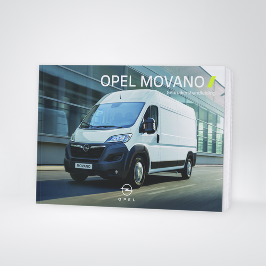 2023-2024 Opel Movano Gebruikershandleiding | Nederlands