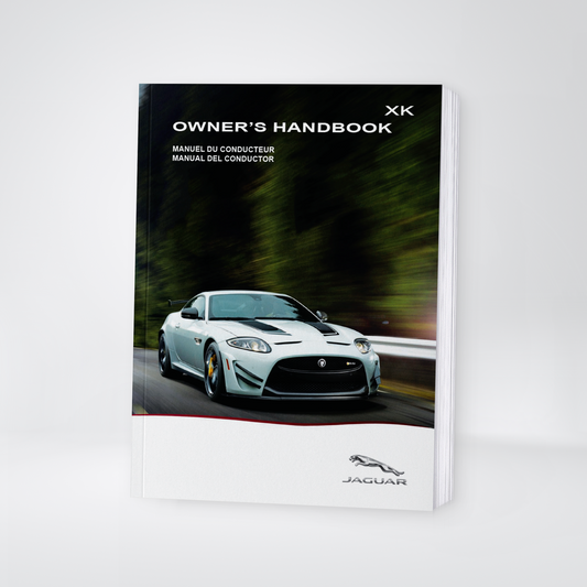 2014 Jaguar XK Gebruikershandleiding | Engels