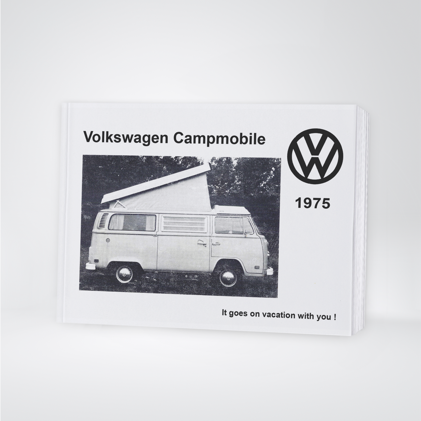 1975 Volkswagen Campmobile Bedienungsanleitung | Englisch