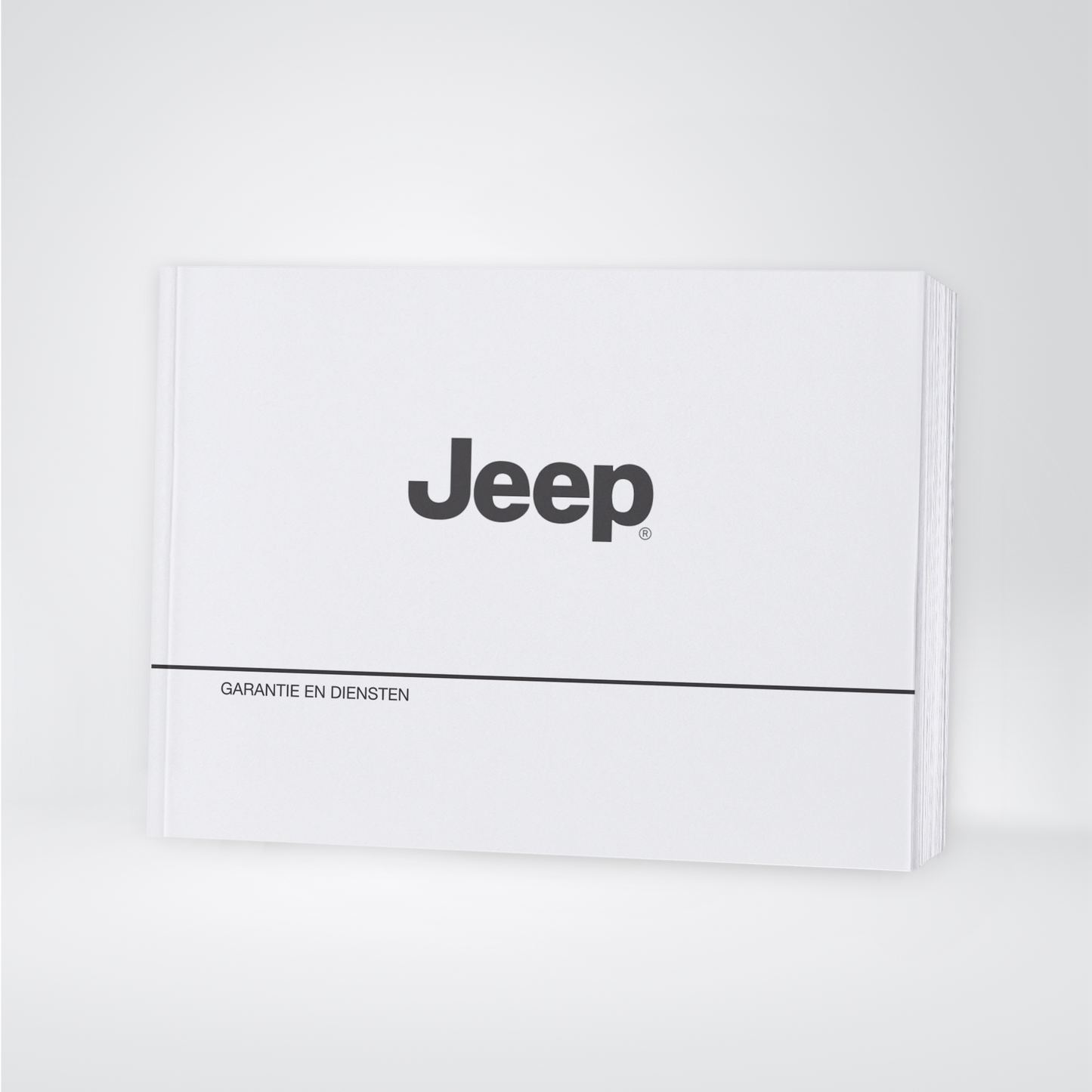 2018 Jeep Grand Cherokee / SRT Maintenance logbook | Dutch