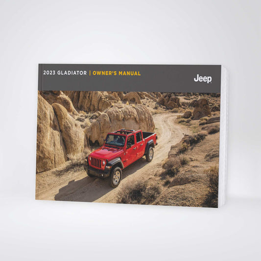 2023 Jeep Gladiator Manuel du propriétaire | Anglais