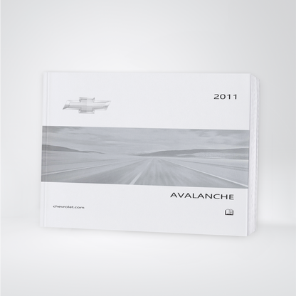 2011 Chevrolet Avalanche Gebruikershandleiding | Engels