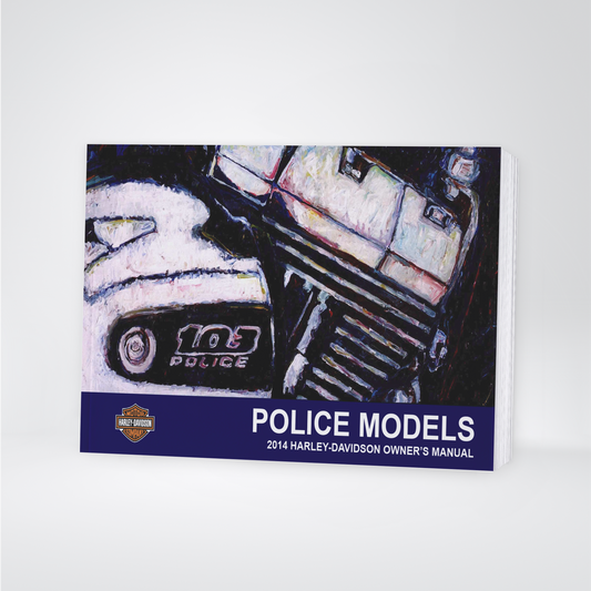 2014 Harley-Davidson Police Models Gebruikershandleiding | Engels