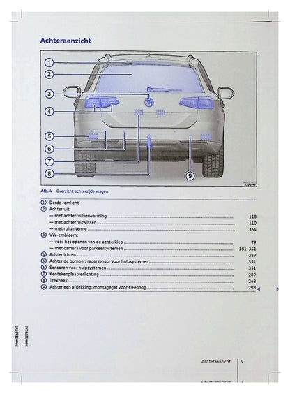 2020 Volkswagen Passat Variant GTE Bedienungsanleitung | Niederländisch