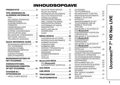 2016-2018 Abarth 500/595/695 Uconnect 7.0 Nav Manual | Dutch