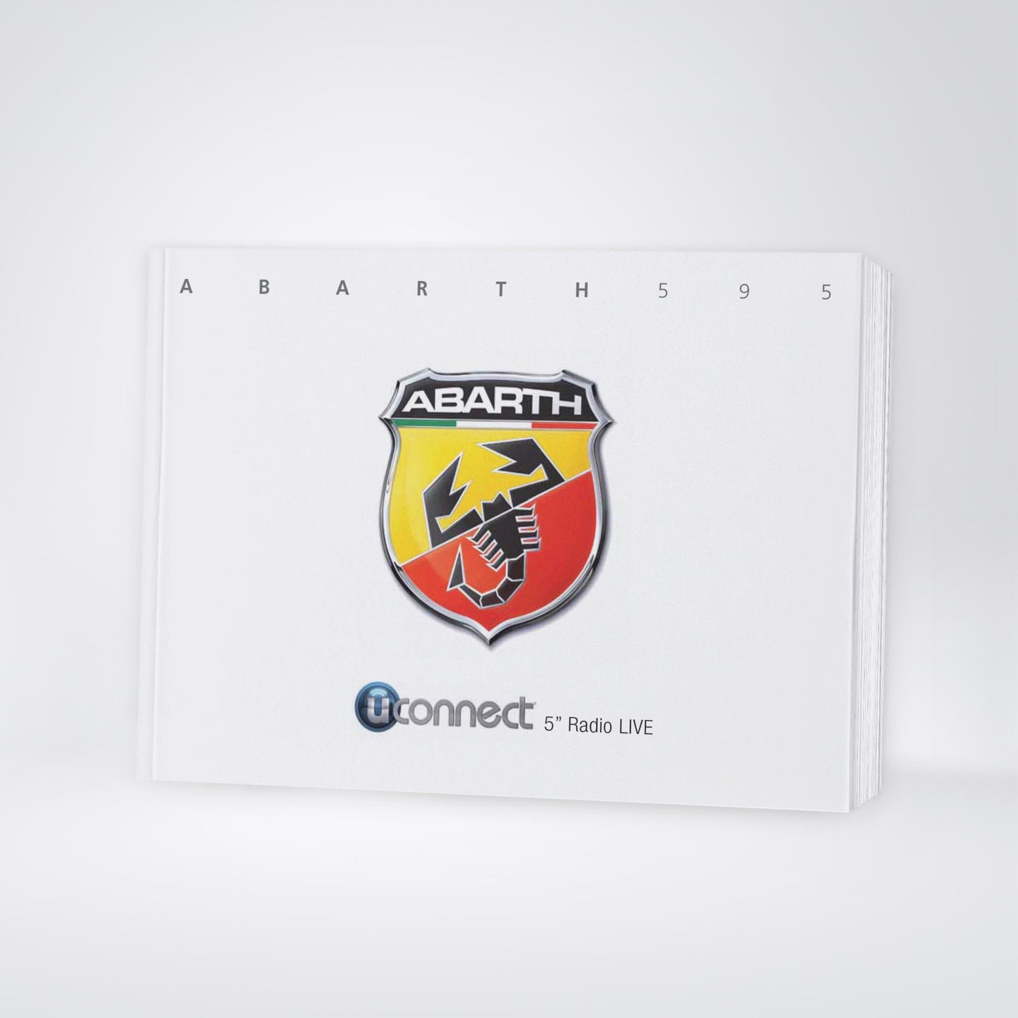 2017-2018 Abarth 500/595/695 Uconnect 5.0 Radio Handleiding | Nederlands