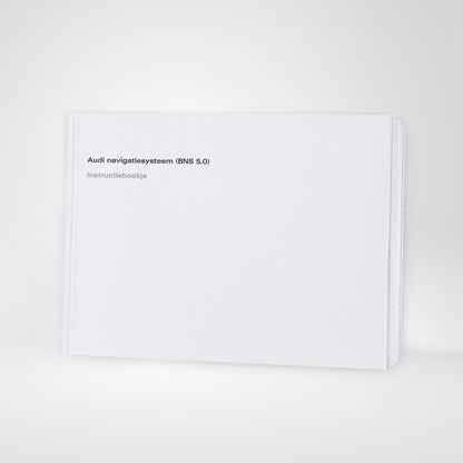 2007-2008 Audi A4 Cabriolet Navigatie Systeem BNS 5.0 Handleiding | Nederlands
