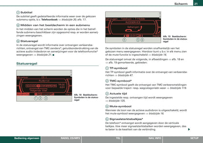 2007-2008 Audi A4 Cabriolet Navigatie Systeem BNS 5.0 Handleiding | Nederlands