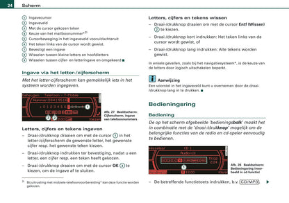 2007-2008 Audi A4 Cabriolet Navigatie Systeem BNS 5.0 Handleiding | Nederlands