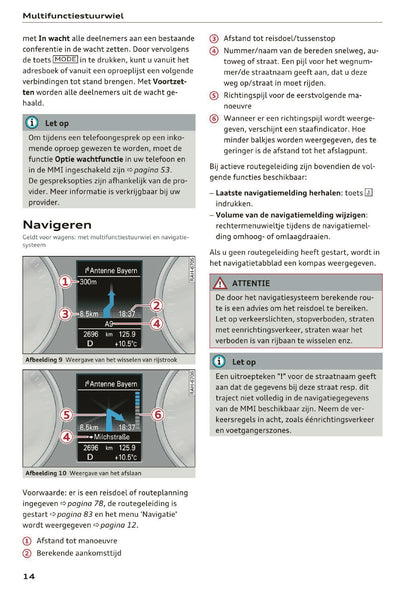 2015-2016 Audi MMI Navigatie Plus Handleiding | Nederlands