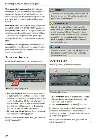 2015-2016 Audi MMI Navigatie Plus Handleiding | Nederlands