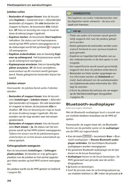 2015-2016 Audi MMI Navigatie Plus Handleiding | Nederlands