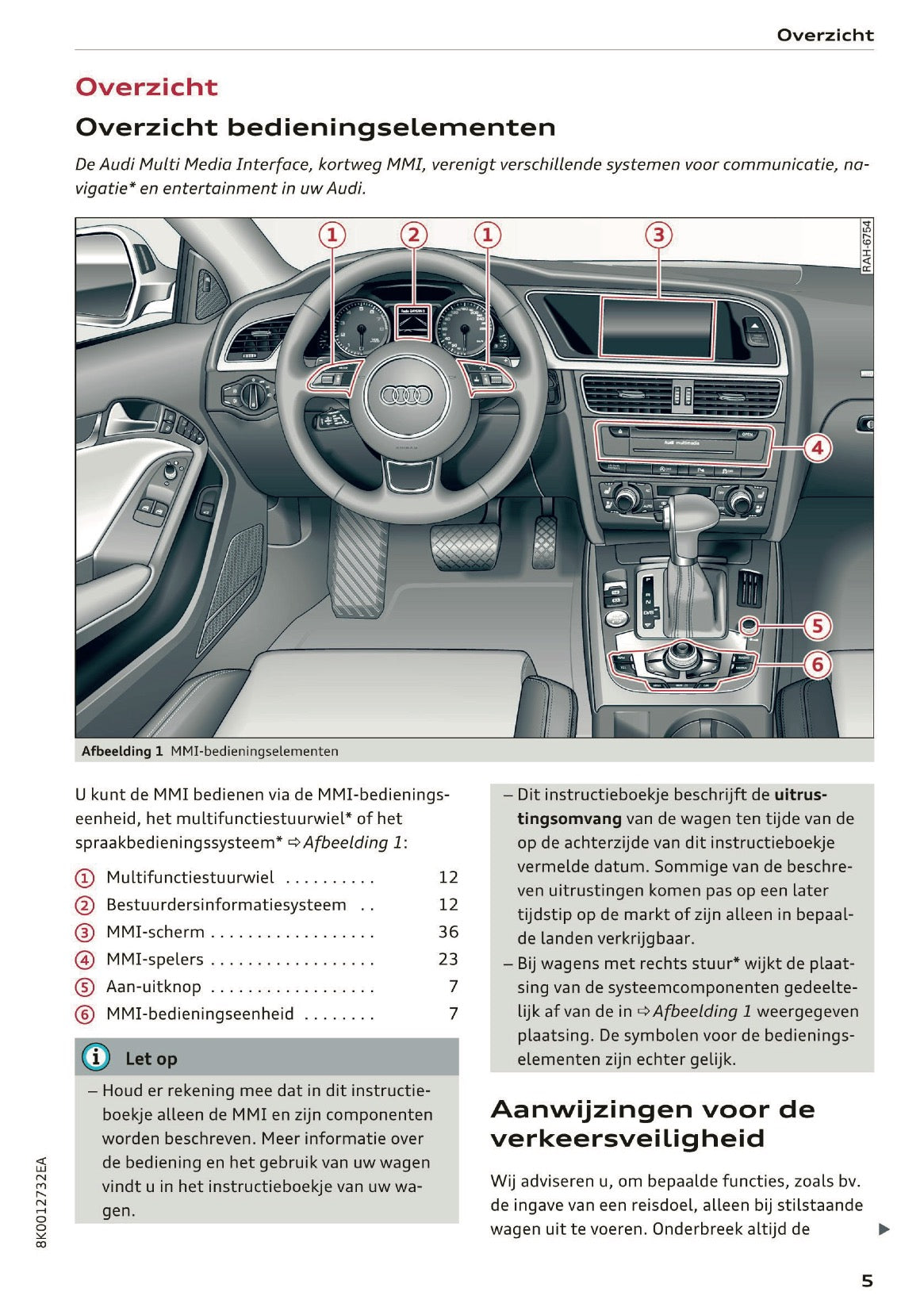 2015-2016 Audi MMI Navigatie Plus Handleiding | Nederlands