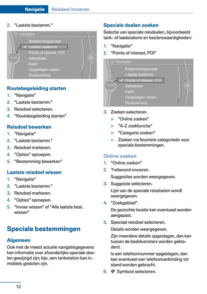 2017 BMW X5 Infotainment Manual | Dutch