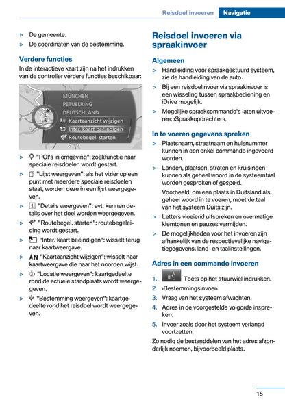 2017 BMW X5 Infotainment Manual | Dutch