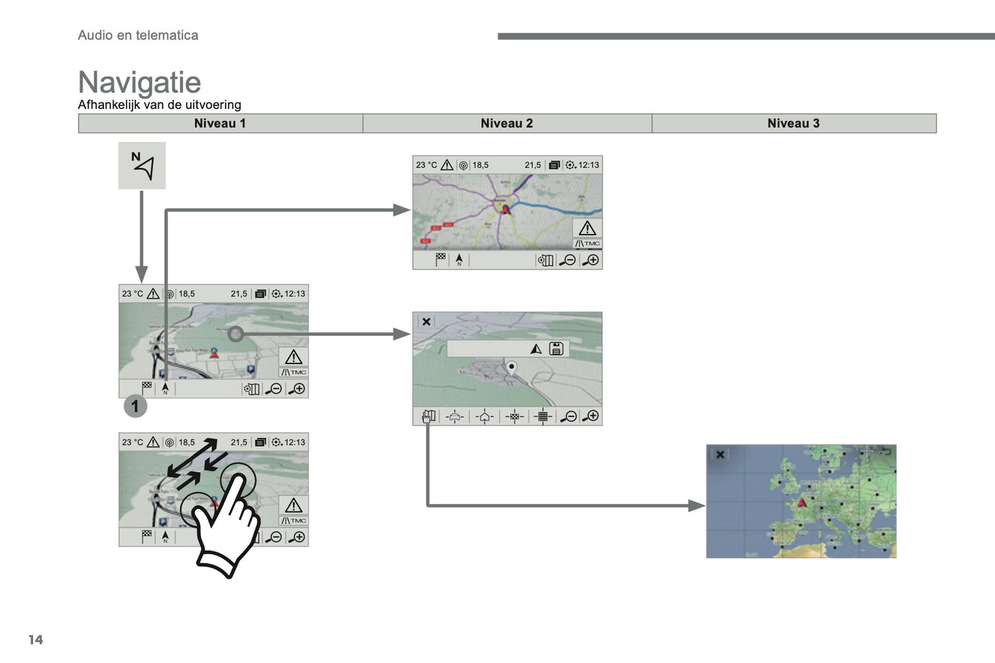 2016-2017 Citroën C3 Infotainment Handleiding | Nederlands