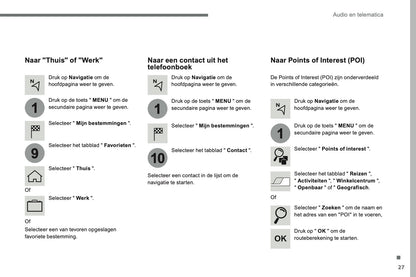 2016-2017 Citroën C3 Infotainment Handleiding | Nederlands