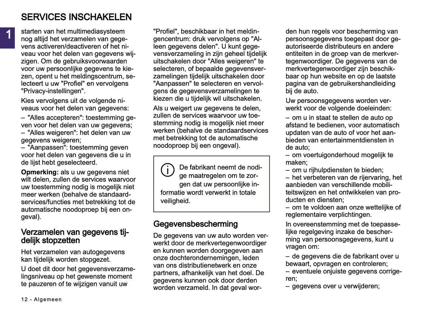 2024-2025 Dacia Media Nav Live Infotainment Manual | Dutch