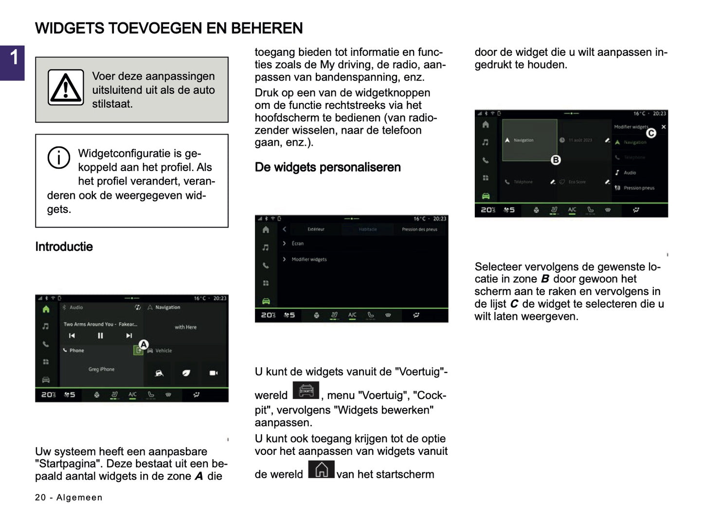 2024-2025 Dacia Media Nav Live Infotainment Manual | Dutch
