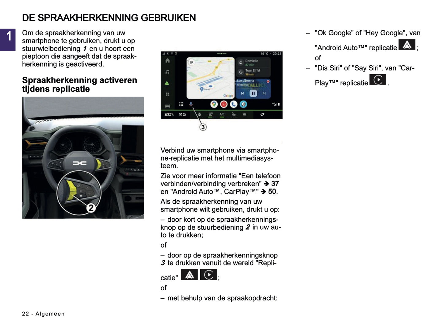 2025-2026 Dacia Media Nav Live Infotainment Manual | Dutch