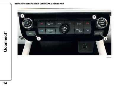 2021-2025 Jeep Compass Uconnect Nav Infotainment Handleiding | Nederlands