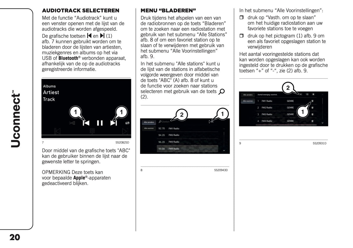 2021-2025 Jeep Compass Uconnect Nav Infotainment Handleiding | Nederlands