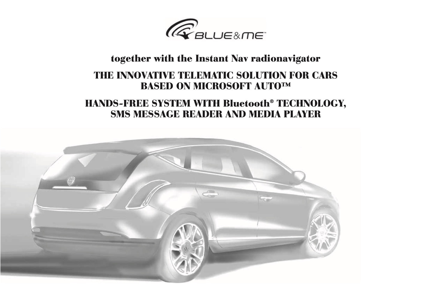 2011-2013 Lancia Delta Blue&Me Instant Nav Manual | English