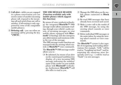 2011-2013 Lancia Delta Blue&Me Instant Nav Manual | English