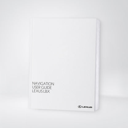 2025-2026 Lexus LBX Navigation Manual | English