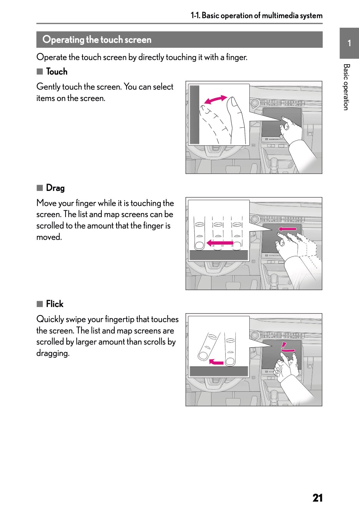 2025-2026 Lexus LBX Navigation Manual | English