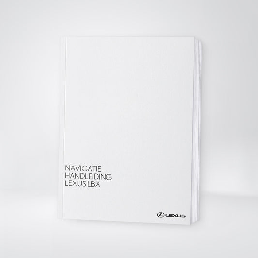 2025-2026 Lexus LBX Navigation Manual | Dutch