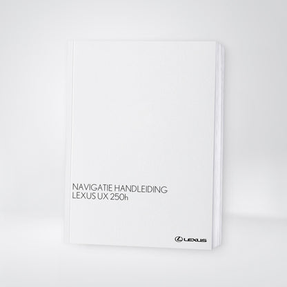 2019-2021 Lexus UX 250h Navigatie Handleiding | Nederlands