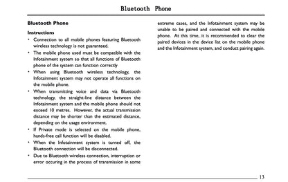 2023-2024 MG EHS Navigation Infotainment Manual | English