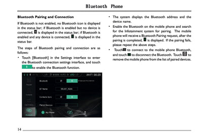 2023-2024 MG EHS Navigation Infotainment Manual | English