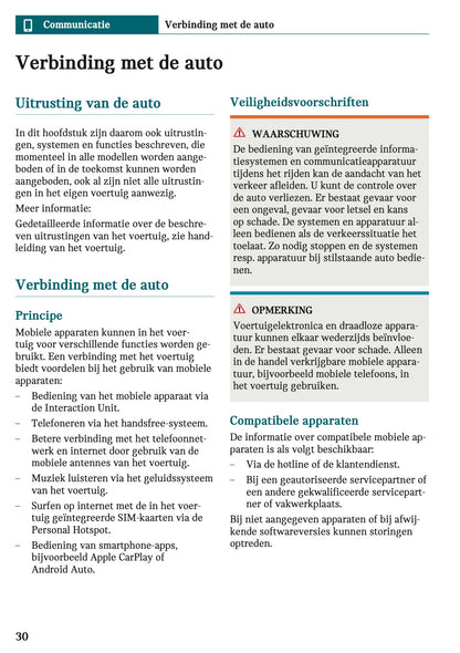 2025-2026 Mini Cooper Infotainment Manual | Dutch