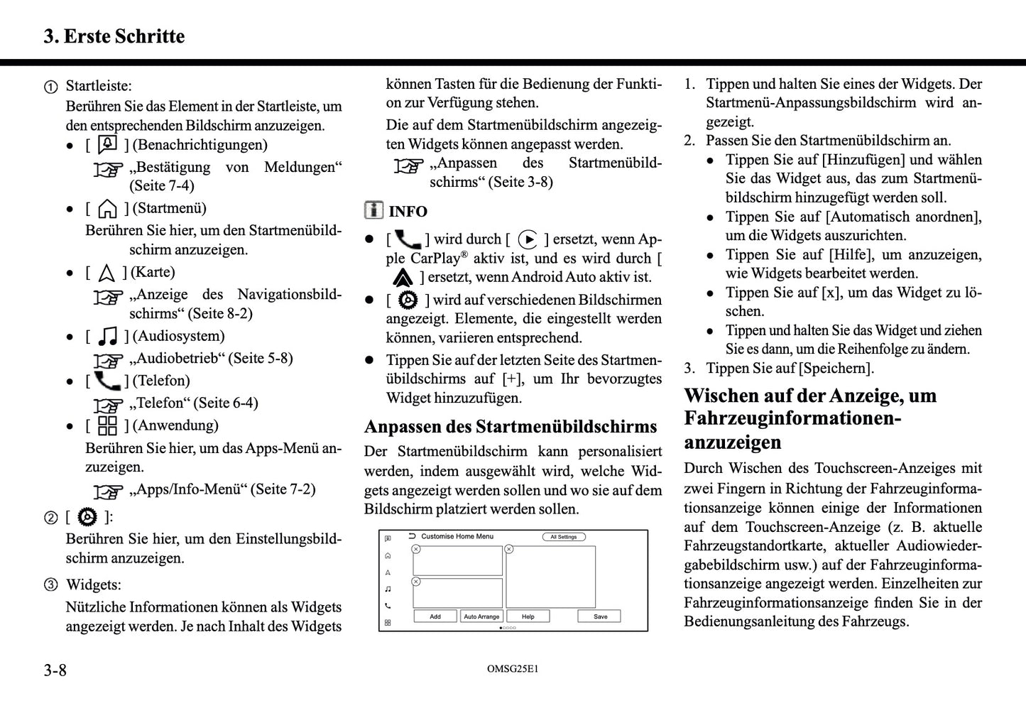 2025 Mitsubishi Outlander PHEV Smartphone Link Display Audio Manual | German