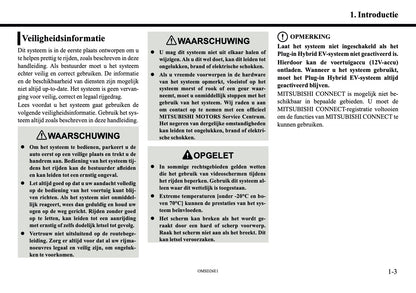 2026 Mitsubishi Outlander PHEV Smartphone Link Display Audio Handleiding | Nederlands