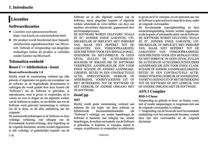 2026 Mitsubishi Outlander PHEV Smartphone Link Display Audio Handleiding | Nederlands