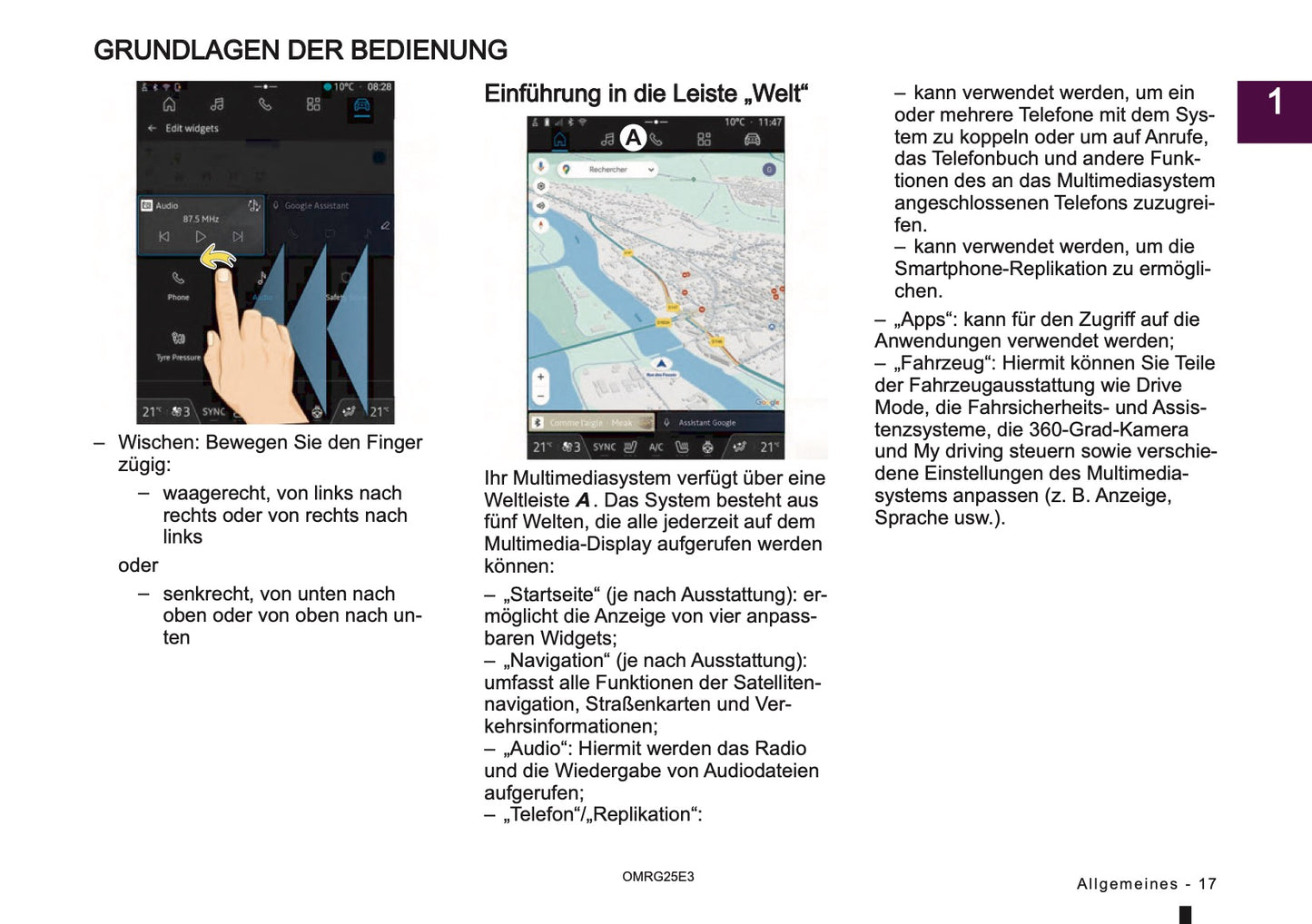2025 Mitsubishi Smartphone Link Display Audio Anleitung | Deutsch