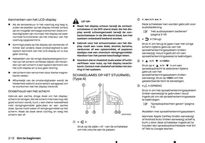 2018-2019 Nissan Connect Infotainment Handleiding | Nederlands