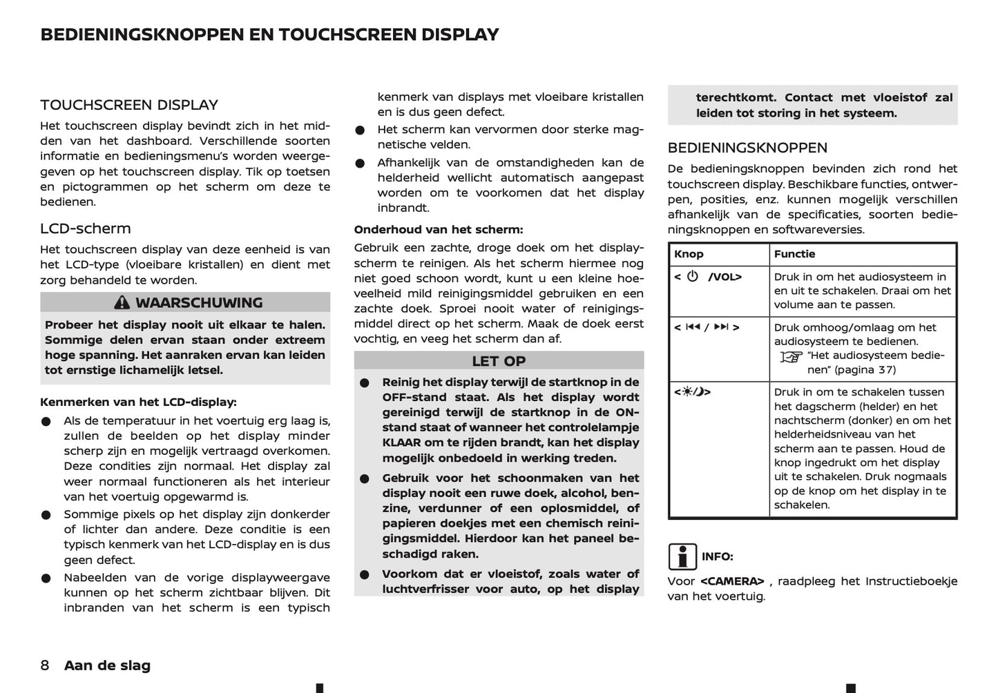 2024-2025 Nissan Connect Infotainment Manual | Dutch