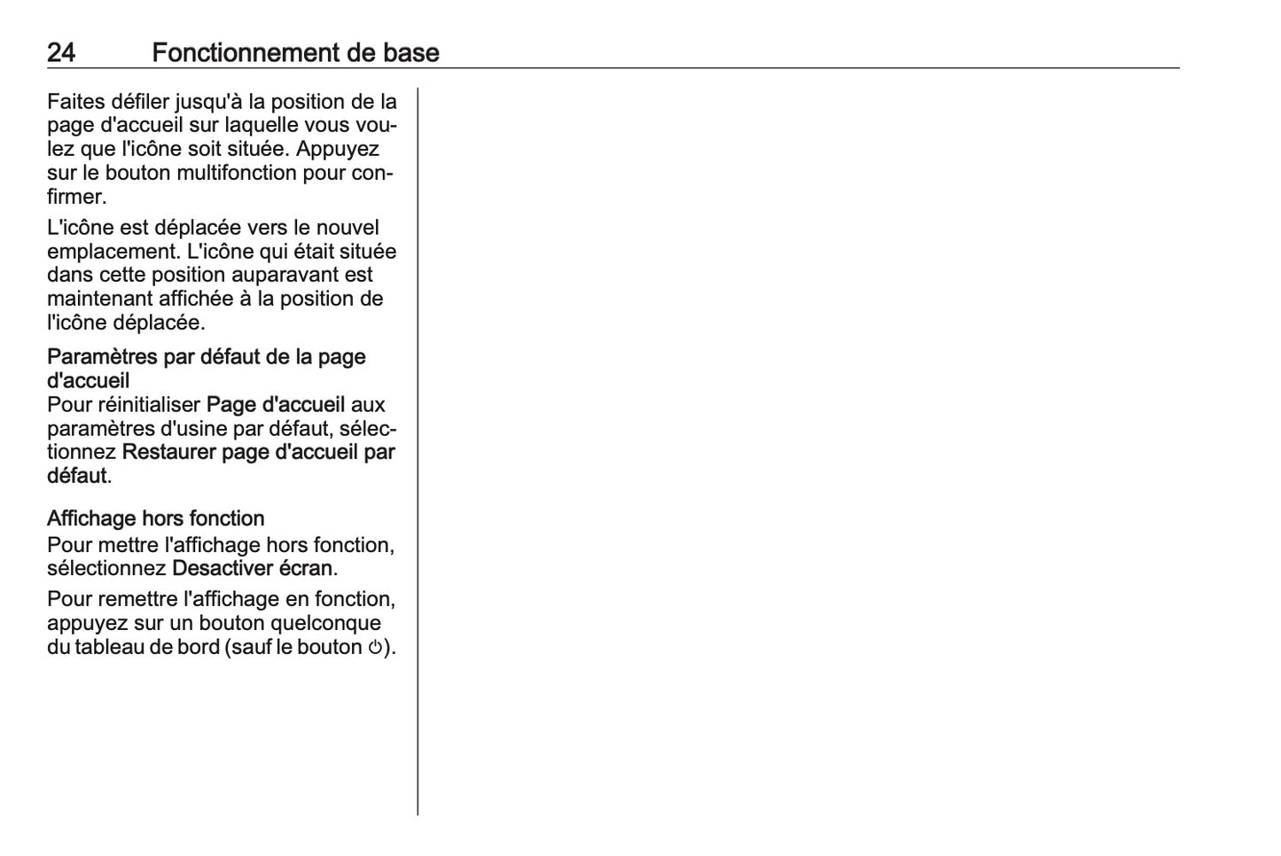 2016 Opel Cascada Infotainment Manual | French