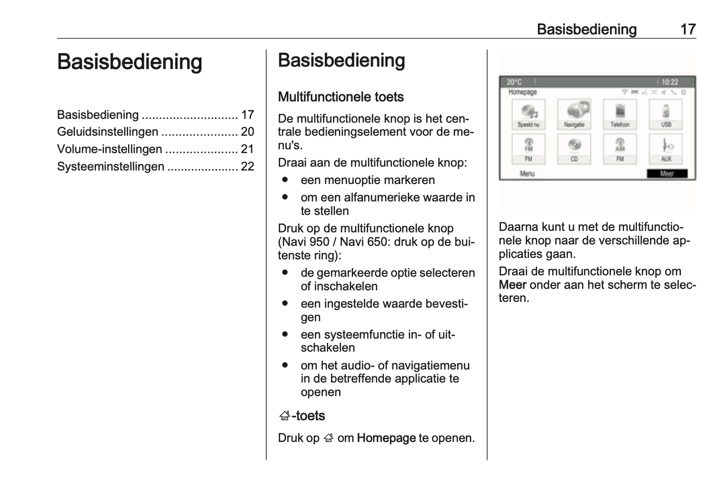 2016 Opel Cascada Infotainment Manual | Dutch