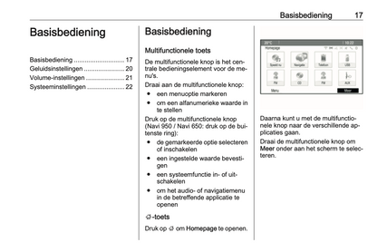 2016 Opel Cascada Infotainment Manual | Dutch