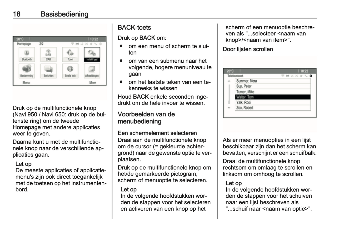 2016 Opel Cascada Infotainment Manual | Dutch