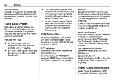 2021 Opel Corsa / Corsa-e Infotainment Manual German