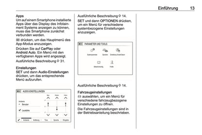 2018-2020 Opel Crossland X Infotainment Manual | German