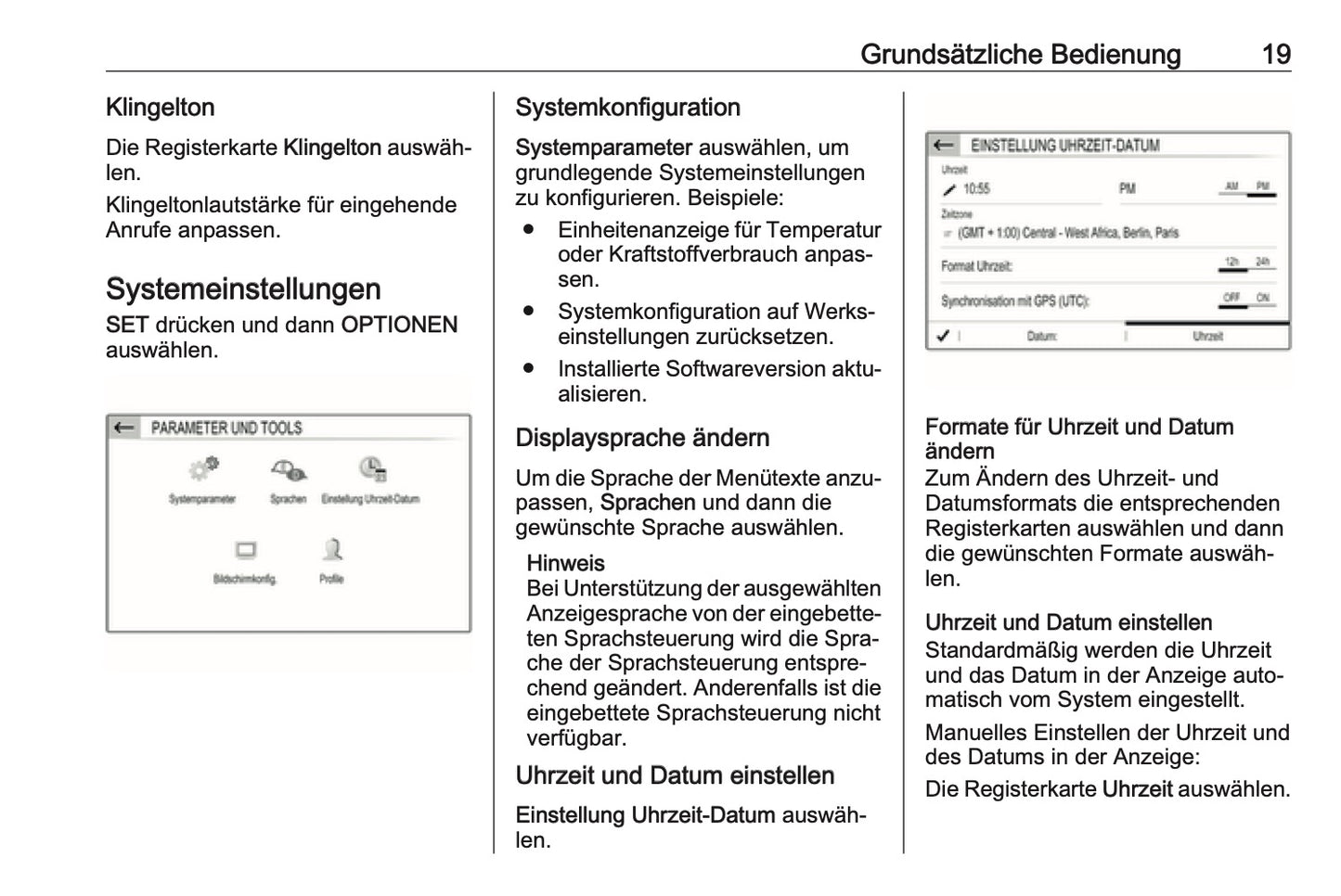 2018-2020 Opel Crossland X Infotainment Manual | German